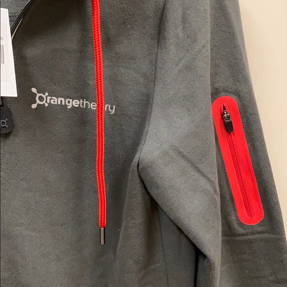 OrangeTheory Zip Up Jacket with removable hood - Picture 3 of 5